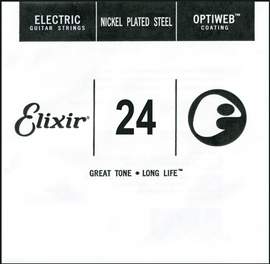 Elixir Single Electric Guitar String Optiweb (.024)

