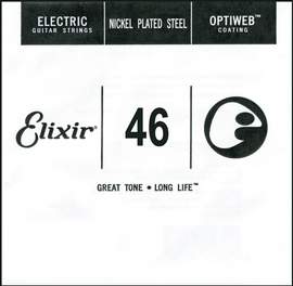 Elixir Single Electric Guitar String Optiweb (.046)

