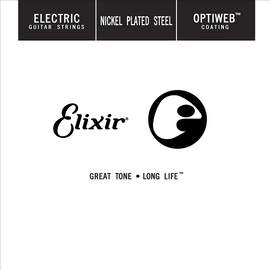 Elixir Single Electric Guitar String Optiweb (.052)

