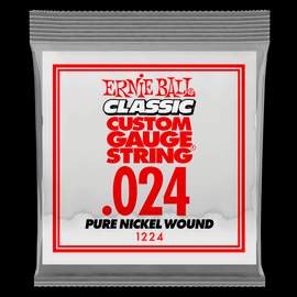 Ernie Ball: .024 Classic Pure Nickel Round Wound