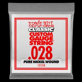 Ernie Ball: .028 Classic Pure Nickel Round Wound