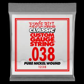 Ernie Ball: .038 Classic Pure Nickel Round Wound