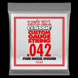 Ernie Ball: .042 Classic Pure Nickel Round Wound