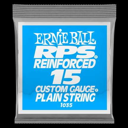 Ernie Ball: RPS Plain - Electric Single String .015