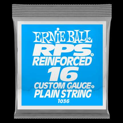 Ernie Ball: RPS Plain - Electric Single String .016