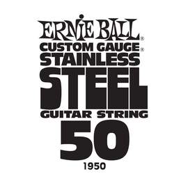 Ernie Ball: Stainless Steel Round Wound - Electric Single String .050