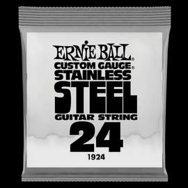 Ernie Ball: Stainless Steel Round Wound - Electric Single String .024