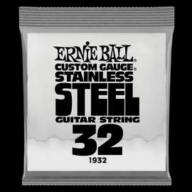 Ernie Ball: Stainless Steel Round Wound - Electric Single String .032