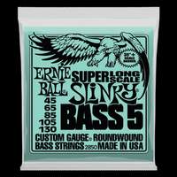 Ernie Ball: Slinky Bass Super Long Scale (5-String) Set 45-130