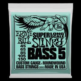 Ernie Ball: Slinky Bass Super Long Scale (5-String) Set 45-130