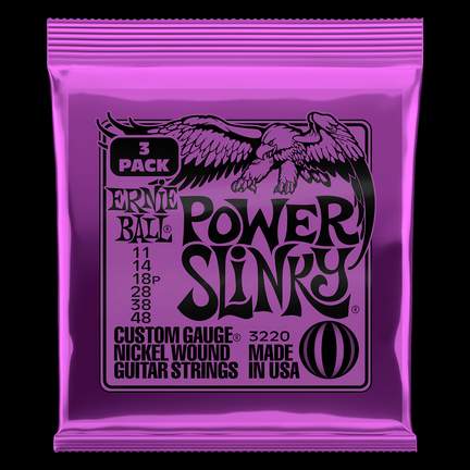 Ernie Ball: Power Slinky (3 Set Pack)