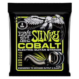 Ernie Ball: Cobalt Regular Slinky (3 Set Pack)
