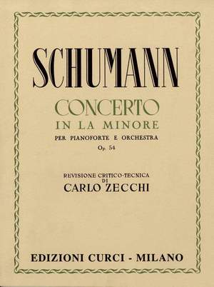 Robert Schumann: Concerto In La Min Op. 54