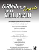 Modern Drummer Legends: Rush's Neil Peart Product Image