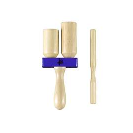 Blue Two-Tone Wood Block