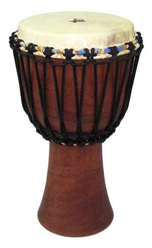 8' Traditional Rope-Tuned African Djembe MangoWood