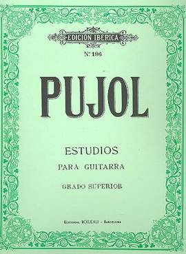 Emili Pujol: Estudios Para Guitarra