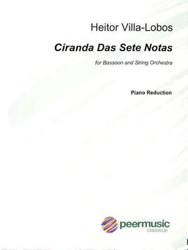 Heitor Villa-Lobos: Ciranda Das Sete Notas For Bassoon