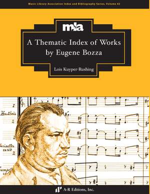 Thematic Index of Works by Eugene Bozza