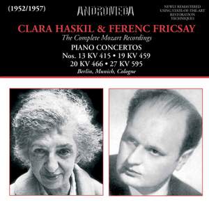 Clara Haskil and Ferenc Fricsay the complete Mozart Recordings
