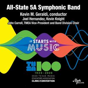2020 Texas Music Educator's Association (TMEA): All-State 5A Symphonic Band [Live]