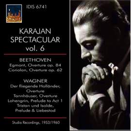 KARAJAN SPECTACLAR VOL VI BEETHOVEN & WAGNER Studio Recordings 1953 - 1960