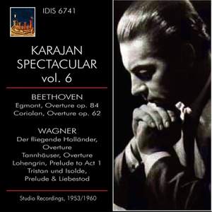 KARAJAN SPECTACLAR VOL VI BEETHOVEN & WAGNER Studio Recordings 1953 - 1960