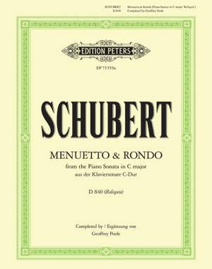 Schubert: Menuetto & Rondo from Schubert Sonata C