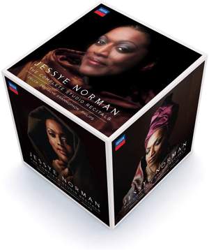 Jessye Norman Complete Studio Recitals - Philips, Deutsche Grammophon, Decca