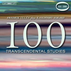 Sorabji: 100 Transcendental Studies 84-100 Product Image