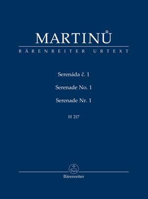 Martinů, Bohuslav: Serenade No. 1 H217