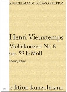 Henri Vieuxtemps: Violinkonzert Nr. 8 - h-Moll Op. 59