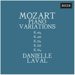 Mozart: Piano Variations K.264, K. 265, K.352, K.353, K.354