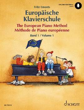 Emonts, F: Europäische Klavierschule Vol. 1