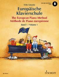 Emonts, F: The European Piano Method Vol. 1