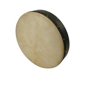 Bodhran With Tipper Natural Skin, Cross Brace Type 16 inch
