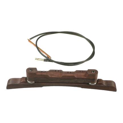 Mandolin Transducer Bridge With E/P Jack