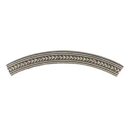 Guitar Rosette Herringbone Black