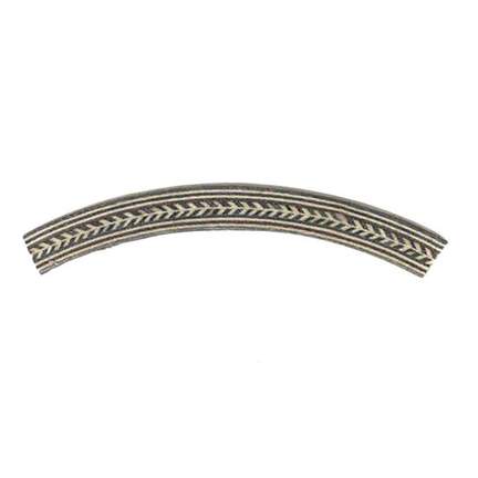 Guitar Rosette Herringbone Black
