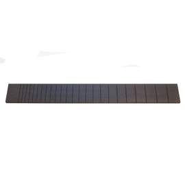 Guitar Fingerboard Ebony Preslotted 24 3/4in scale 12 radius"