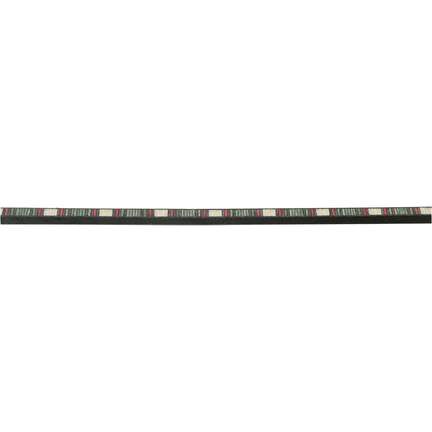 Ornamental Purfling Green/White/Red