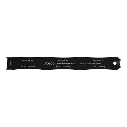 Hosco Fingerboard Radius Gauge