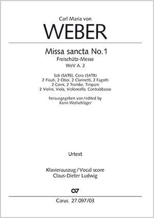 Weber: Missa sancta No. 1 in E flat major, WeV A.2