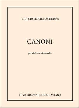 Giorgio Federico Ghedini: Canoni