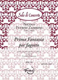 Nicola Petrini Zamboni: Prima Fantasia Per Fagotto