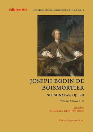 Boismortier, J B d: Six Sonatas Op. 20 Vol. 2