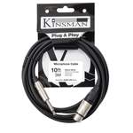 Kinsman Deluxe Mono Microphone Cable ~ 10ft/3m Product Image