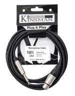 Kinsman Deluxe Mono Microphone Cable ~ 10ft/3m Product Image