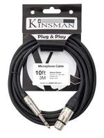 Kinsman Deluxe Stereo Microphone Cable ~ 10ft/3m Product Image