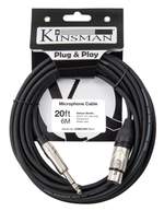 Kinsman Deluxe Stereo Microphone Cable ~ 20ft/6m Product Image